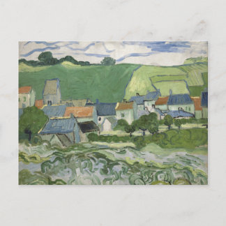 Vincent van Gogh - Vy över Auvers Vykort