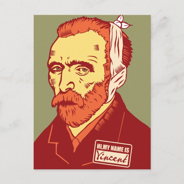Vincent Van Gogh Vykort (Framsida)