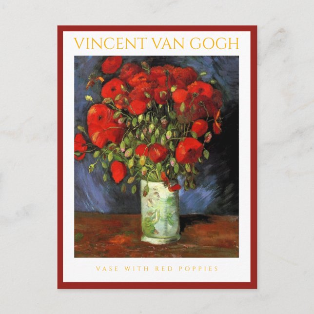 VINCENT VAN GOGH ... VYKORT (Framsida)