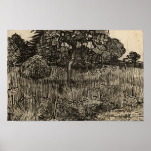 Vincent van Gogh - Weeping Träd Poster