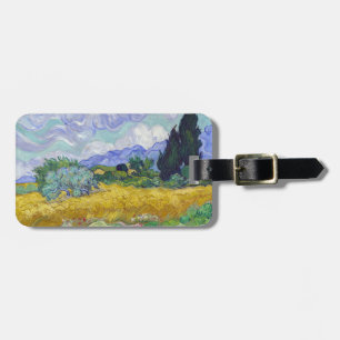 Vincent Van Gogh - Wheat Fält med Cypresses Bagagebricka