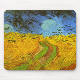 Vincent van Gogh Wheat Fält med Kråkor Musmatta