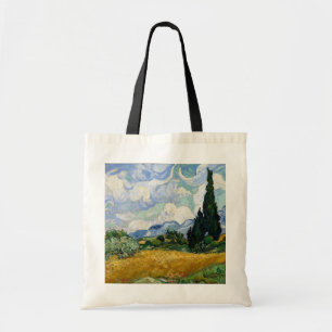 Vincent Van Gogh Wheat Fält med kypresser Tygkasse