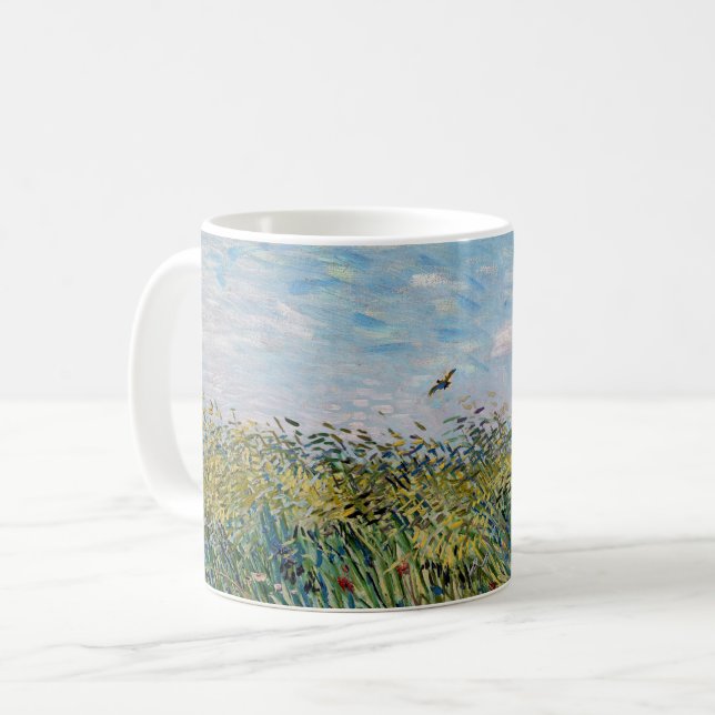 Vincent van Gogh - Wheat Fält med Lark Kaffemugg (Framsida vänster)
