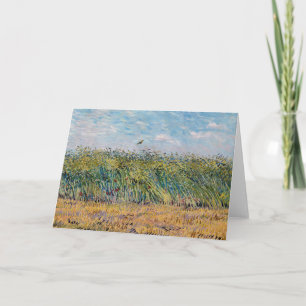 Vincent van Gogh - Wheat Fält med Lark Kort