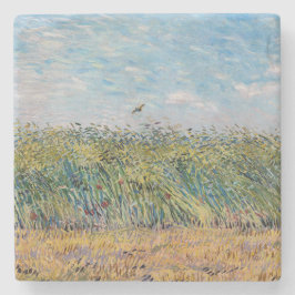 Vincent van Gogh - Wheat Fält med Lark Stenunderlägg