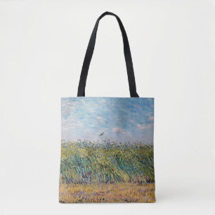 Vincent van Gogh - Wheat Fält med Lark Tygkasse