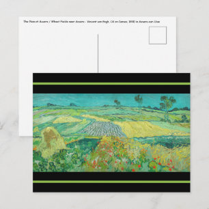 Vincent van Gogh - Wheat Fält nära Auvers Vykort