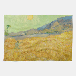 Vincent van Gogh - Wheatfield med en förkortning Kökshandduk