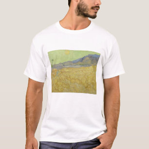 Vincent Van Gogh, Wheatfield med en rabatt T Shirt