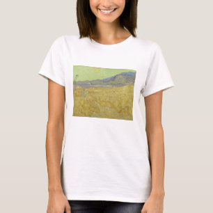 Vincent Van Gogh, Wheatfield med en rabatt T Shirt