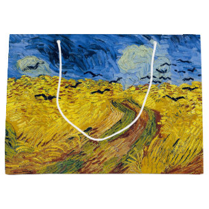 Vincent van Gogh - Wheatfield med Kråkor