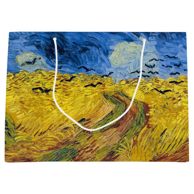 Vincent van Gogh - Wheatfield med Kråkor (Framsidan)