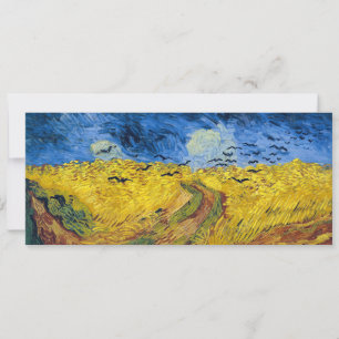 Vincent van Gogh - Wheatfield med Kråkor Inbjudningar