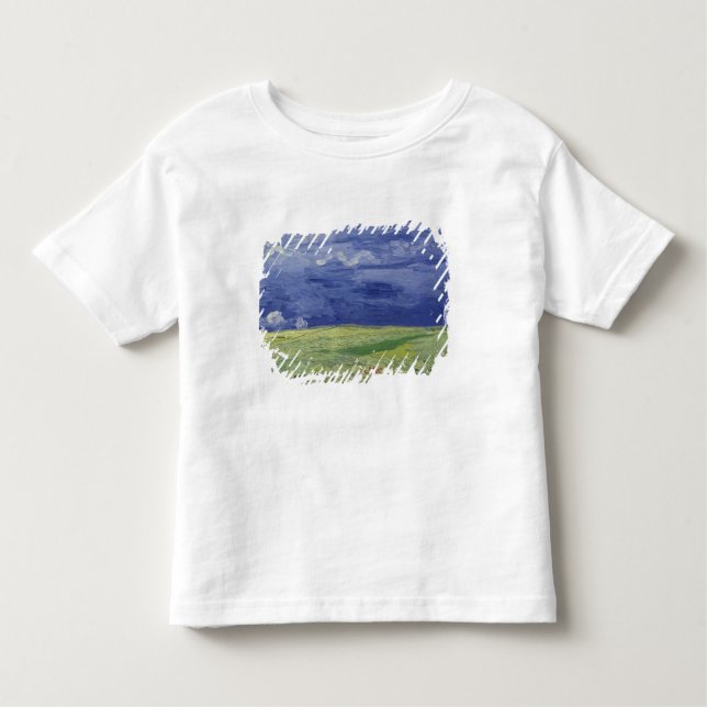 Vincent Van Gogh | Wheatfields under T Shirt (Framsida)