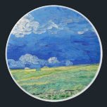 Vincent van Gogh - Wheatfields under Thunderclouds Knopp<br><div class="desc">Wheatfields under Thunderclouds - Vincent van Gogh,  1890</div>