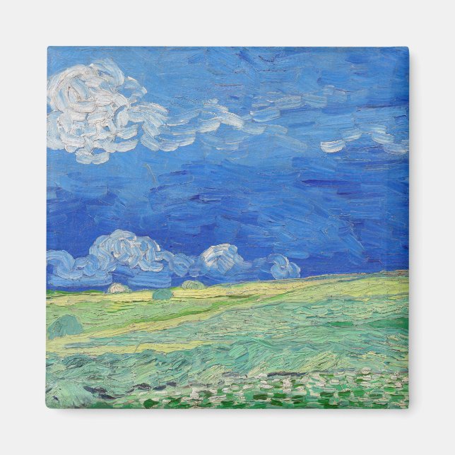 Vincent van Gogh - Wheatfields under Thunderclouds Magnet (Framsidan)