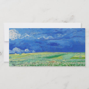Vincent van Gogh - Wheatfields under Thunderclouds Tack Kort