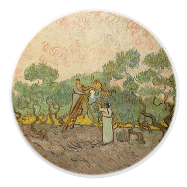 Vincent van Gogh - Women Picking Olife Knopp (Framsidan)