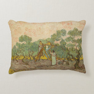 Vincent van Gogh - Women Picking Olife Prydnadskudde