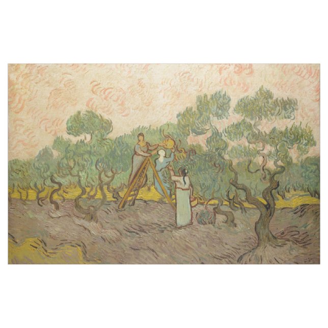 Vincent van Gogh - Women Picking Olife Tyg (Yard)