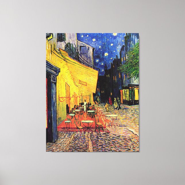 VINCENT VAN GOGH WRAPPED CANVAS-SKRIVNINGAR - GIFT CANVASTRYCK (Framsida)