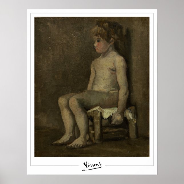 Vincent Van Gogh Zedign Art Poster #13-3 (Framsidan)