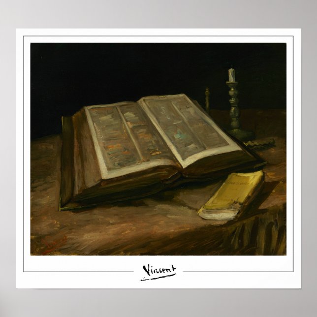 Vincent Van Gogh Zedign Art Poster #23-2 (Framsidan)