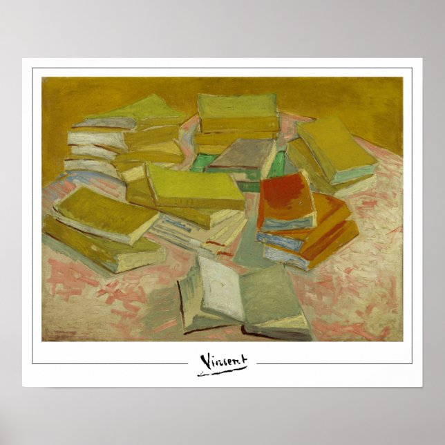 Vincent Van Gogh Zedign Art Poster #30-2 (Framsidan)