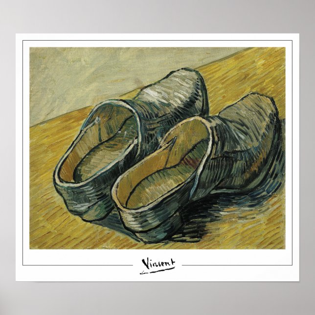 Vincent Van Gogh Zedign Art Poster #52-3 (Framsidan)