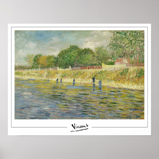 Vincent Van Gogh Zedign Art Poster nr 12 (Framsidan)