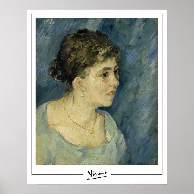 Vincent Van Gogh Zedign Art Poster nr 12-3 (Framsidan)