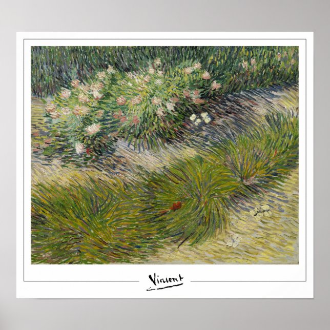 Vincent Van Gogh Zedign Art Poster nr 14 (Framsidan)