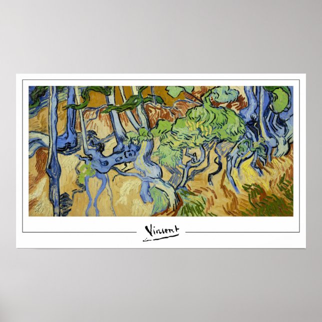Vincent Van Gogh Zedign Art Poster nr 14-2 (Framsidan)