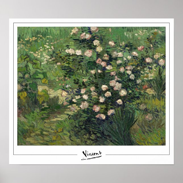 Vincent Van Gogh Zedign Art Poster nr 15-2 (Framsidan)