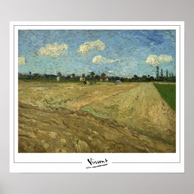 Vincent Van Gogh Zedign Art Poster nr 16-2 (Framsidan)