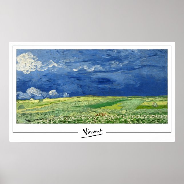 Vincent Van Gogh Zedign Art Poster nr 19-3 (Framsidan)