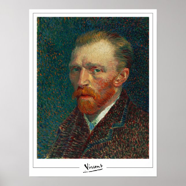 Vincent Van Gogh Zedign Art Poster nr 21-2 (Framsidan)