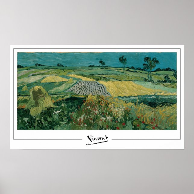 Vincent Van Gogh Zedign Art Poster nr 25-3 (Framsidan)