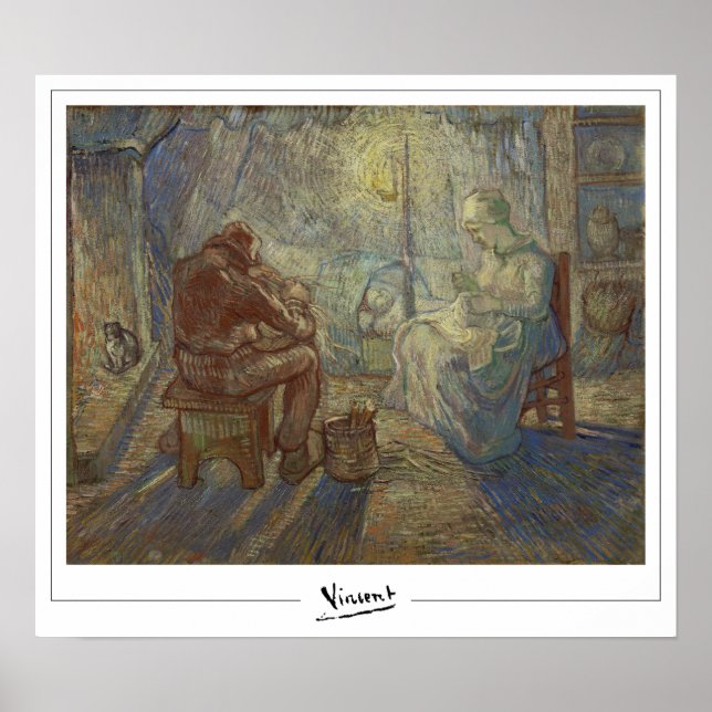 Vincent Van Gogh Zedign Art Poster nr 26-2 II (Framsidan)