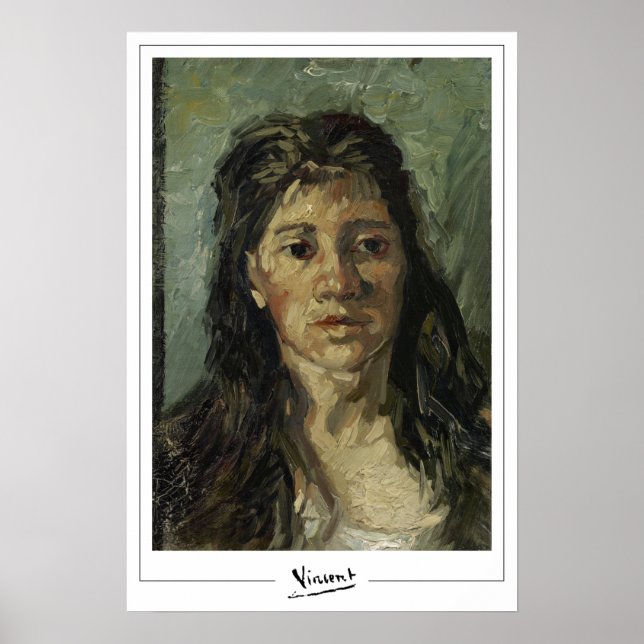 Vincent Van Gogh Zedign Art Poster nr 27-3 (Framsidan)