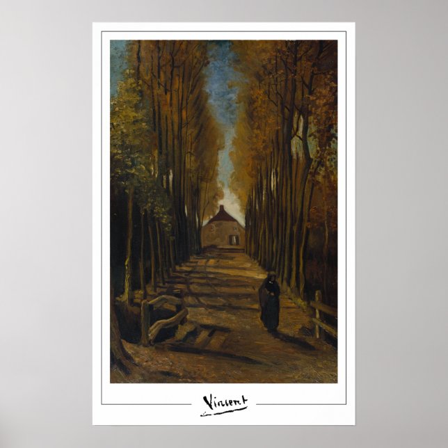Vincent Van Gogh Zedign Art Poster nr 31-2 (Framsidan)