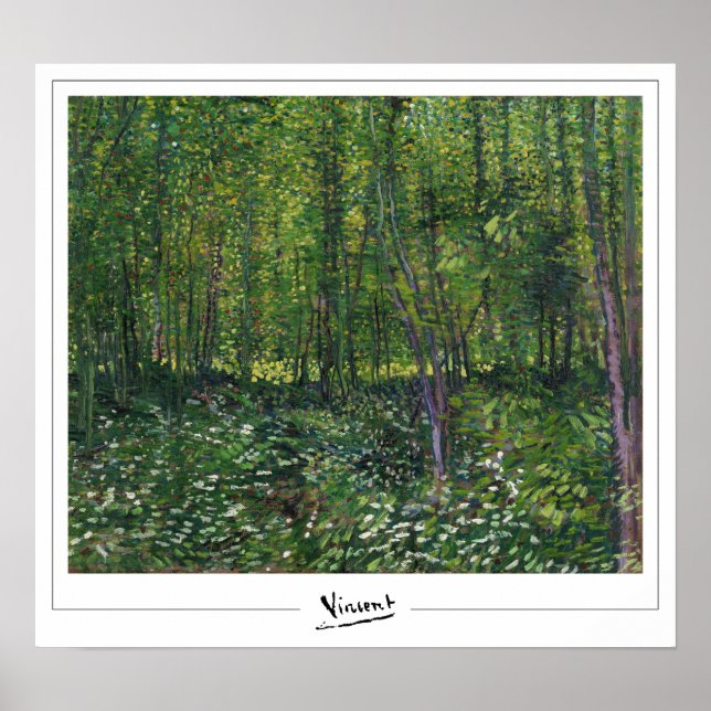 Vincent Van Gogh Zedign Art Poster nr 31-3 (Framsidan)