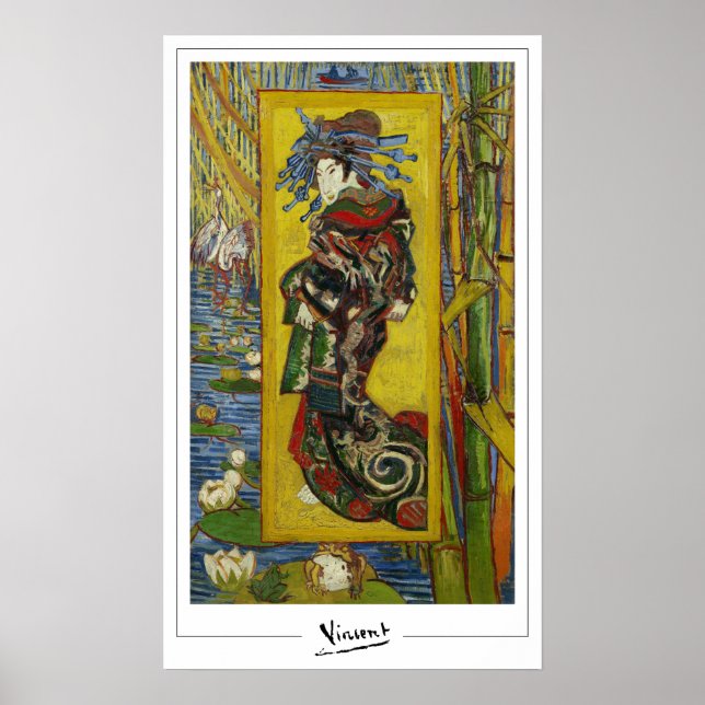 Vincent Van Gogh Zedign Art Poster nr 35-3 (Framsidan)
