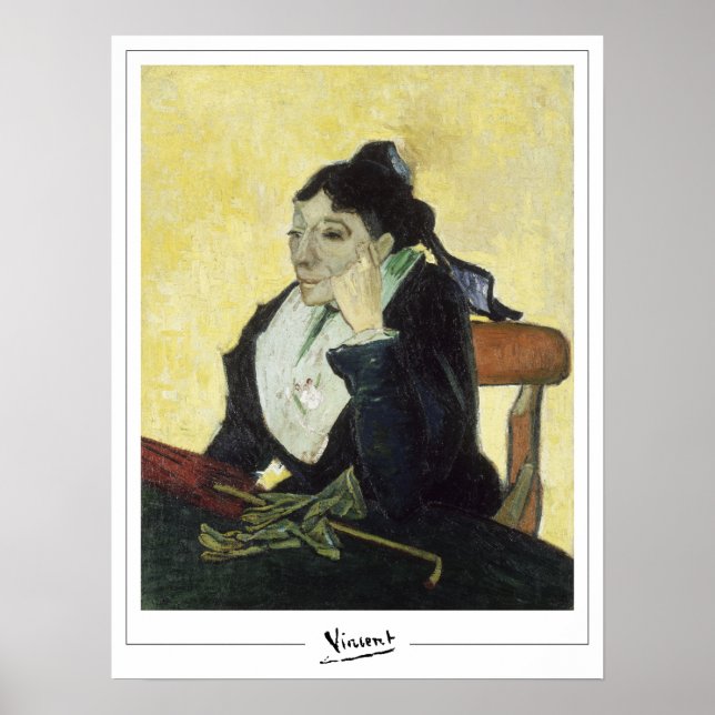 Vincent Van Gogh Zedign Art Poster nr 3-3 (Framsidan)