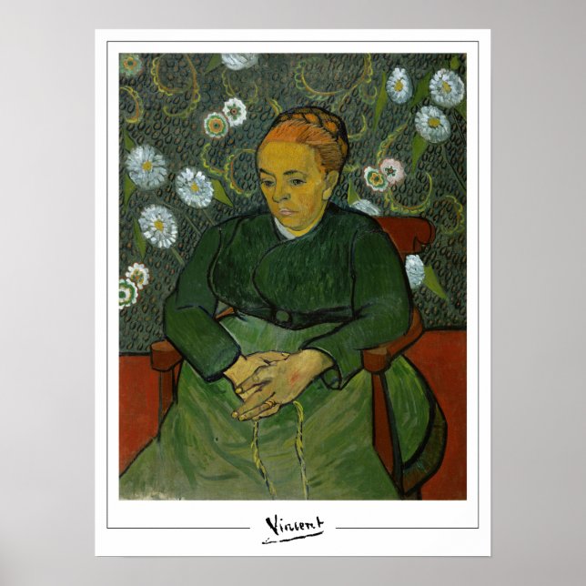 Vincent Van Gogh Zedign Art Poster nr 42-3 (Framsidan)