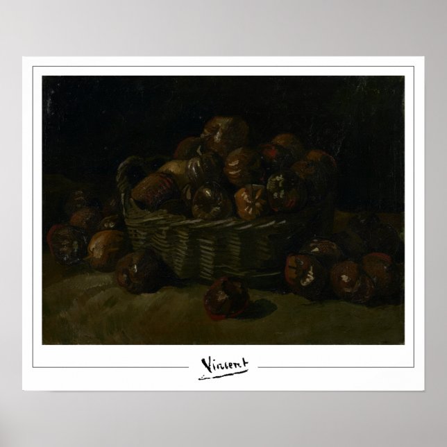 Vincent Van Gogh Zedign Art Poster nr 44 (Framsidan)