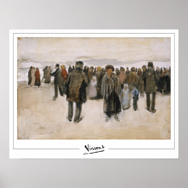 Vincent Van Gogh Zedign Art Poster nr 450-3 (Framsidan)