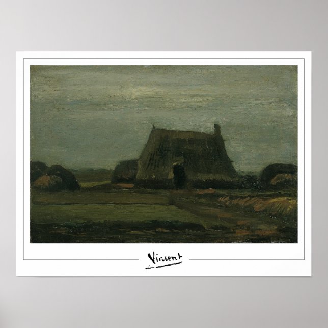 Vincent Van Gogh Zedign Art Poster nr 46-2 (Framsidan)