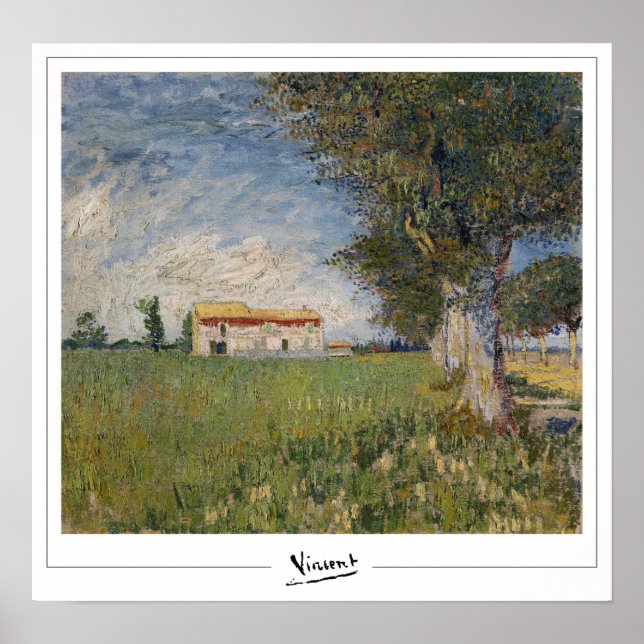 Vincent Van Gogh Zedign Art Poster nr 47-3 (Framsidan)